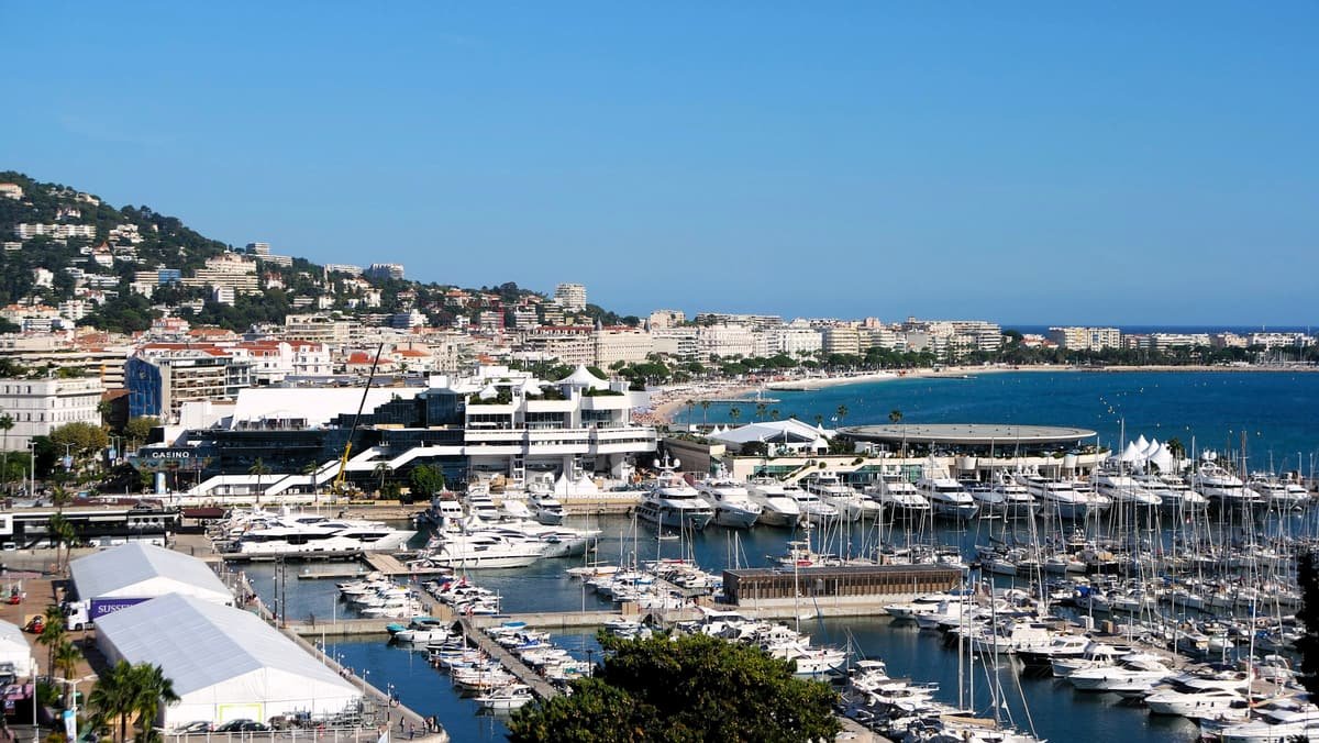 The Vieux-Port of Cannes and the Croisette
